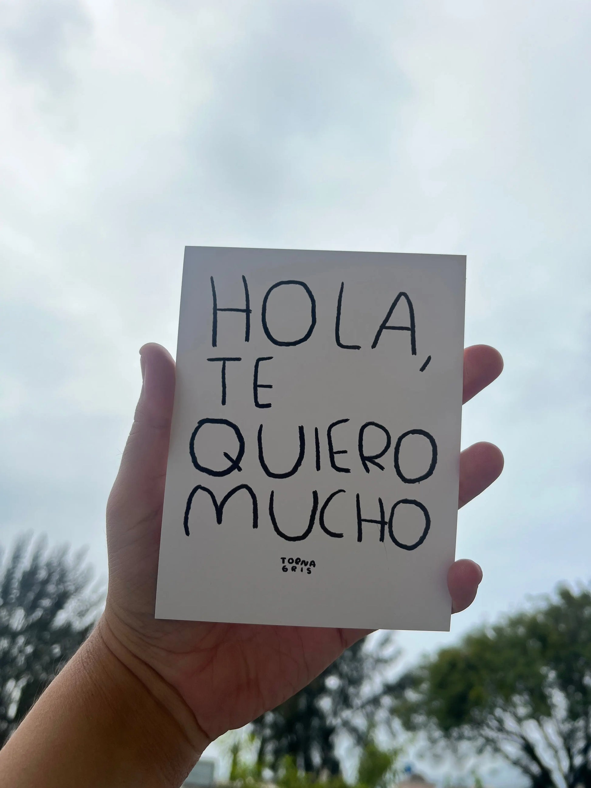 Postales para regalar (Fisico) Torna Gris - Artista Mexicano