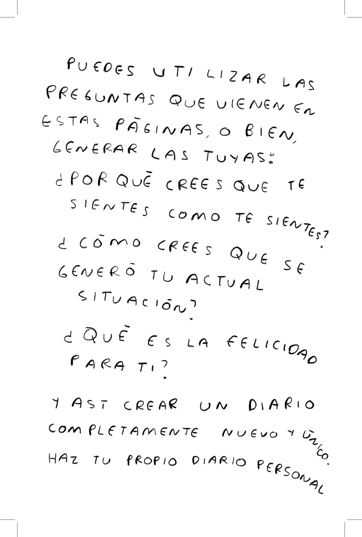 Hola, corazon - Diario para entender tus sentimientos (imprime en casa) - Torna Gris - Artista Mexicano