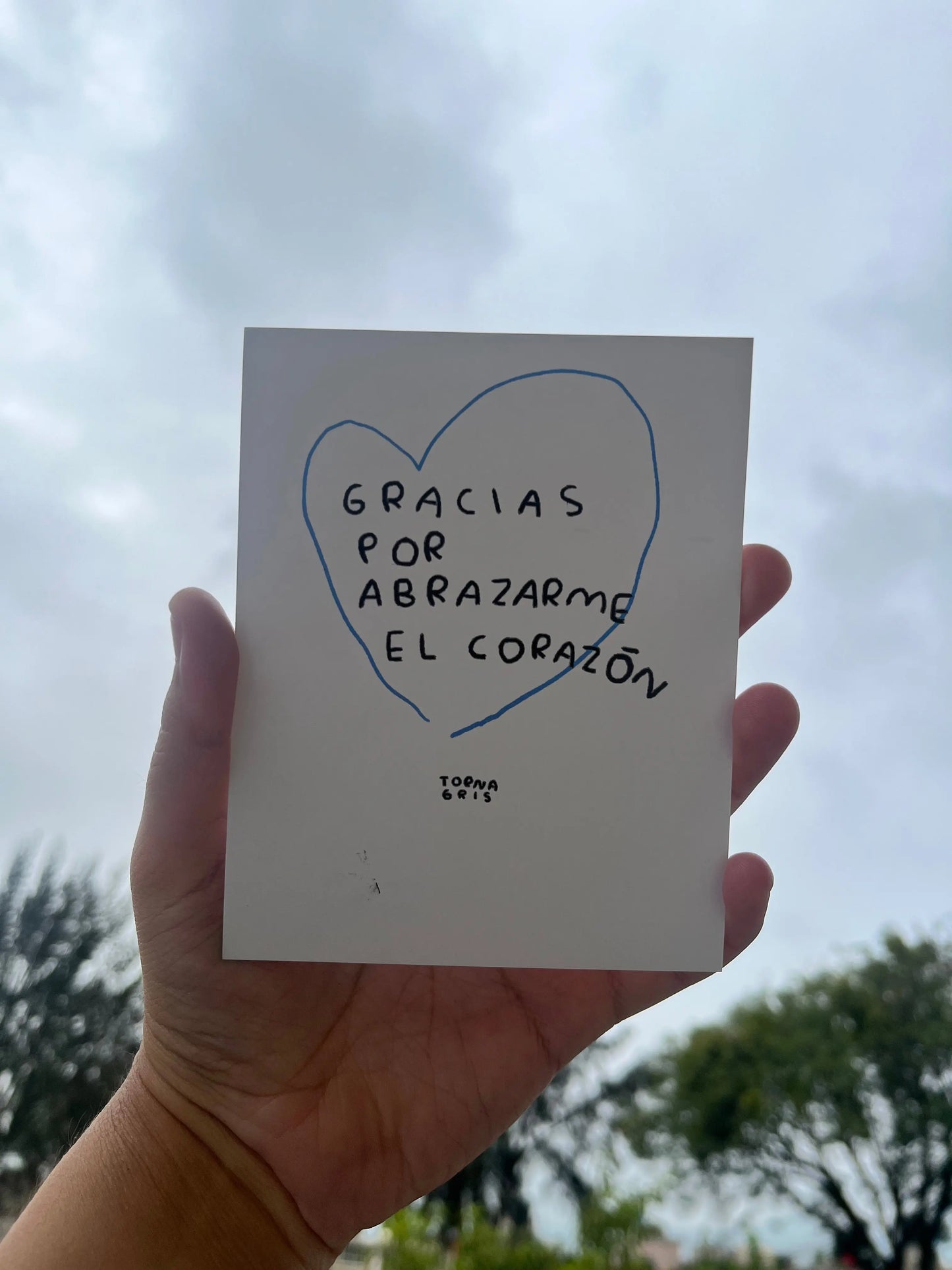 Postales para regalar (Fisico) Torna Gris - Artista Mexicano