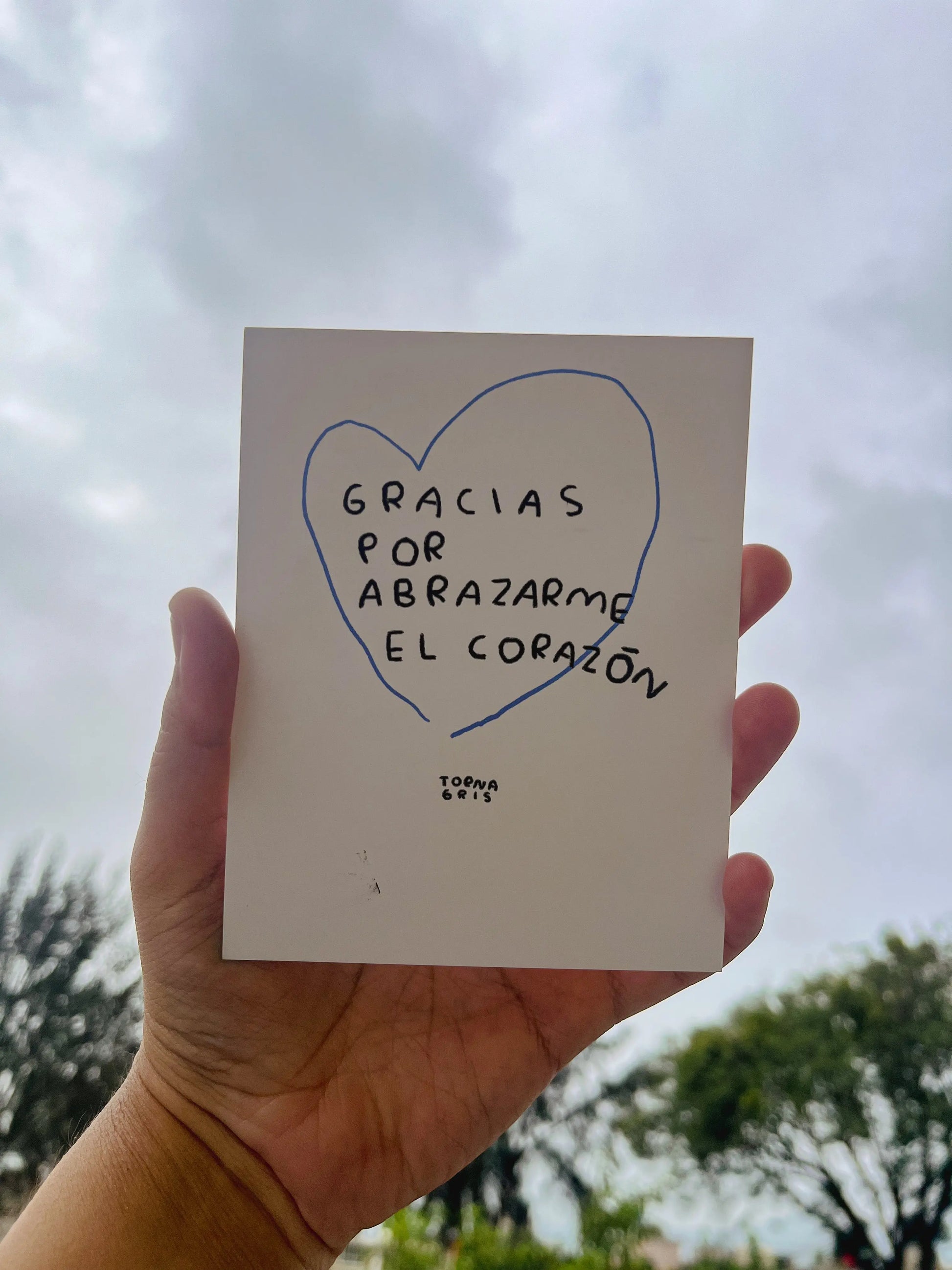 Postales para regalar (Fisico) Torna Gris - Artista Mexicano