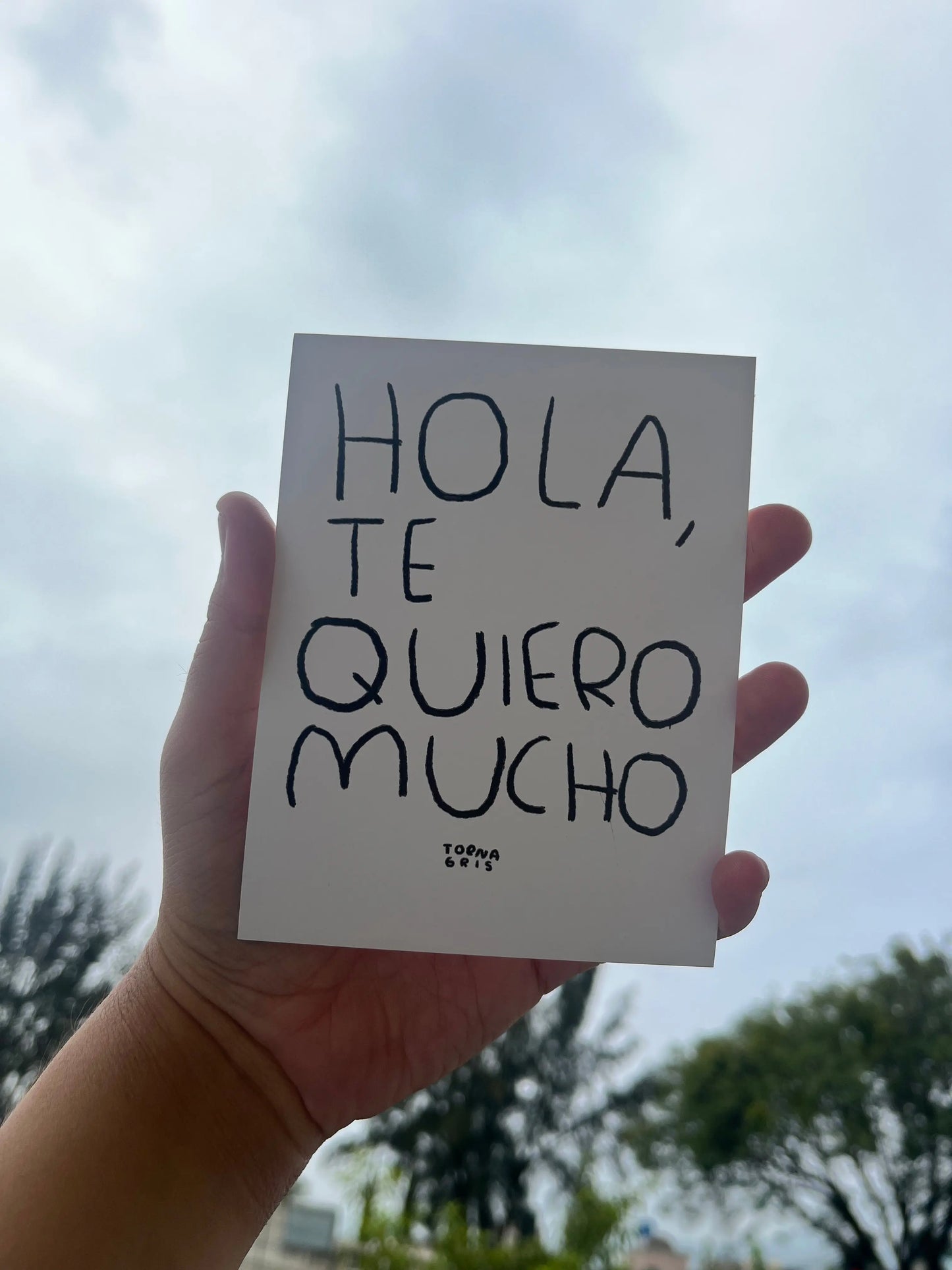 Postales para regalar (Fisico) Torna Gris - Artista Mexicano