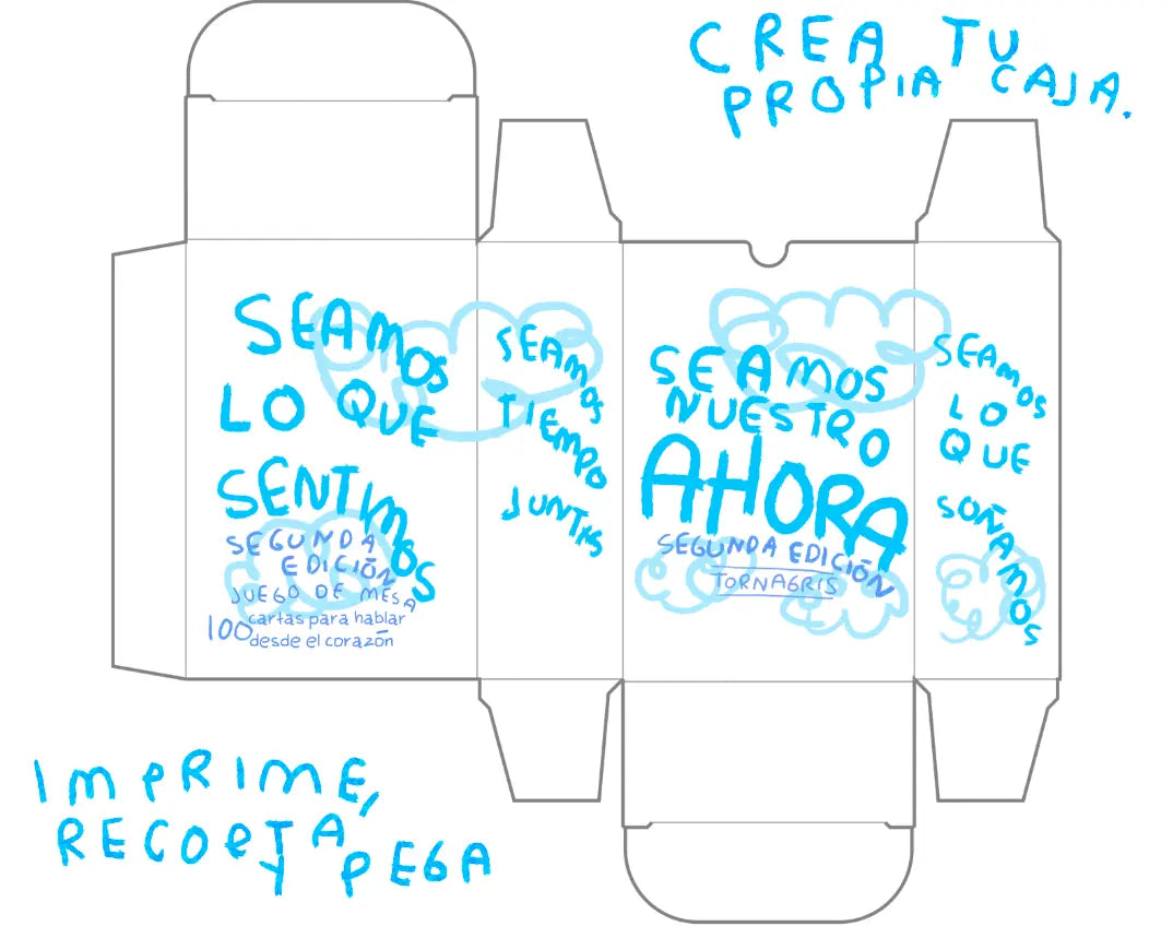 Seamos nuestro ahora clasico (imprime en casa) - Torna Gris - Artista Mexicano