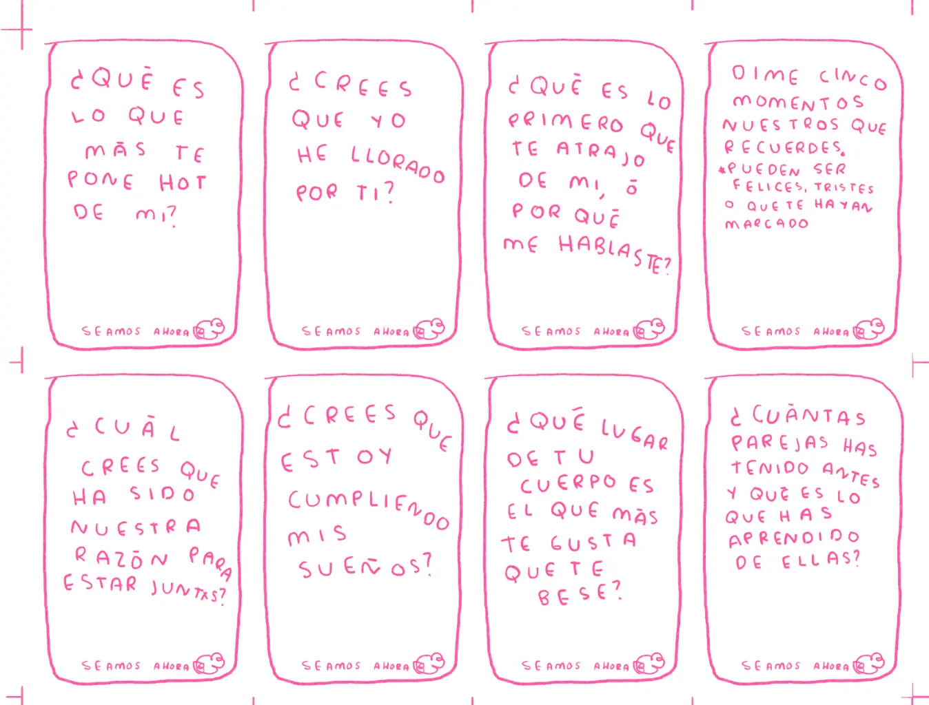 Seamos nuestro ahora Parejas 2da edicion (imprime en casa) - Torna Gris - Artista Mexicano