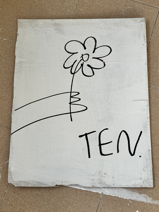 Ten (pintura original) Torna Gris - Artista Mexicano