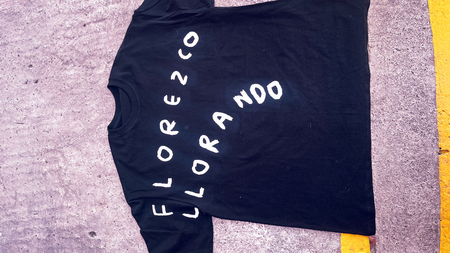 Playera Florezco Llorando — Torna Gris