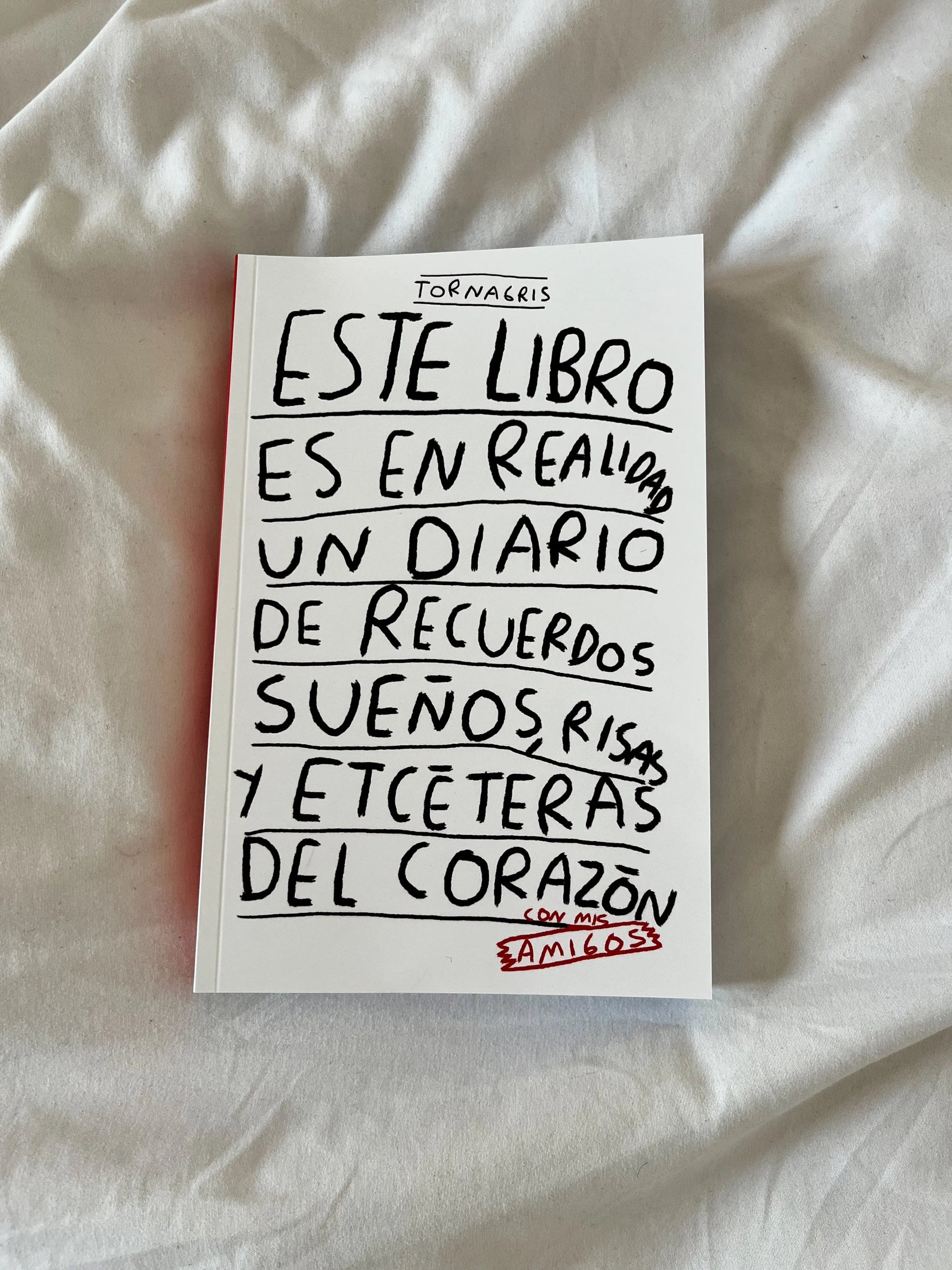 Diario para amigos Torna Gris - Artista Mexicano