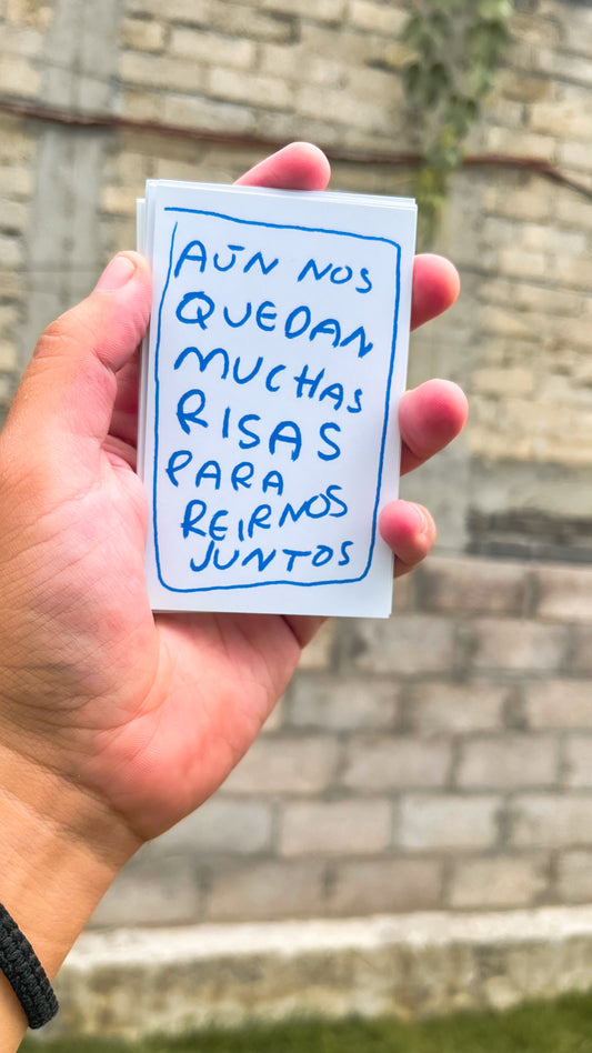 Para cuando me necesites contigo | Cartas de apoyo emocional