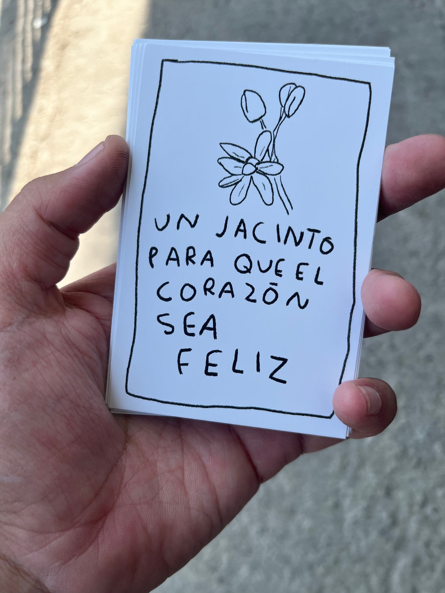 Cartas de flores para regalar (Fisico) - Torna Gris - Artista Mexicano