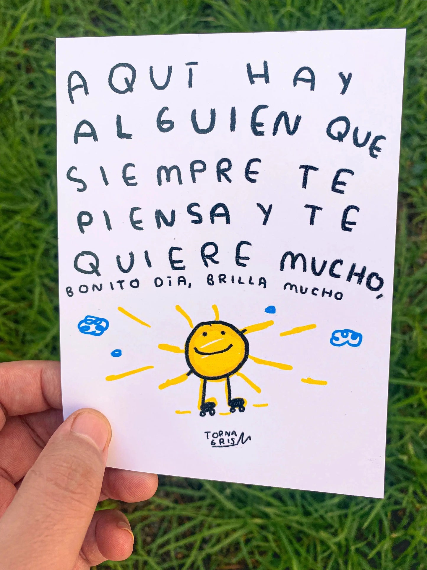 Set de 40 postales para regalar (imprime en casa) - Torna Gris - Artista Mexicano