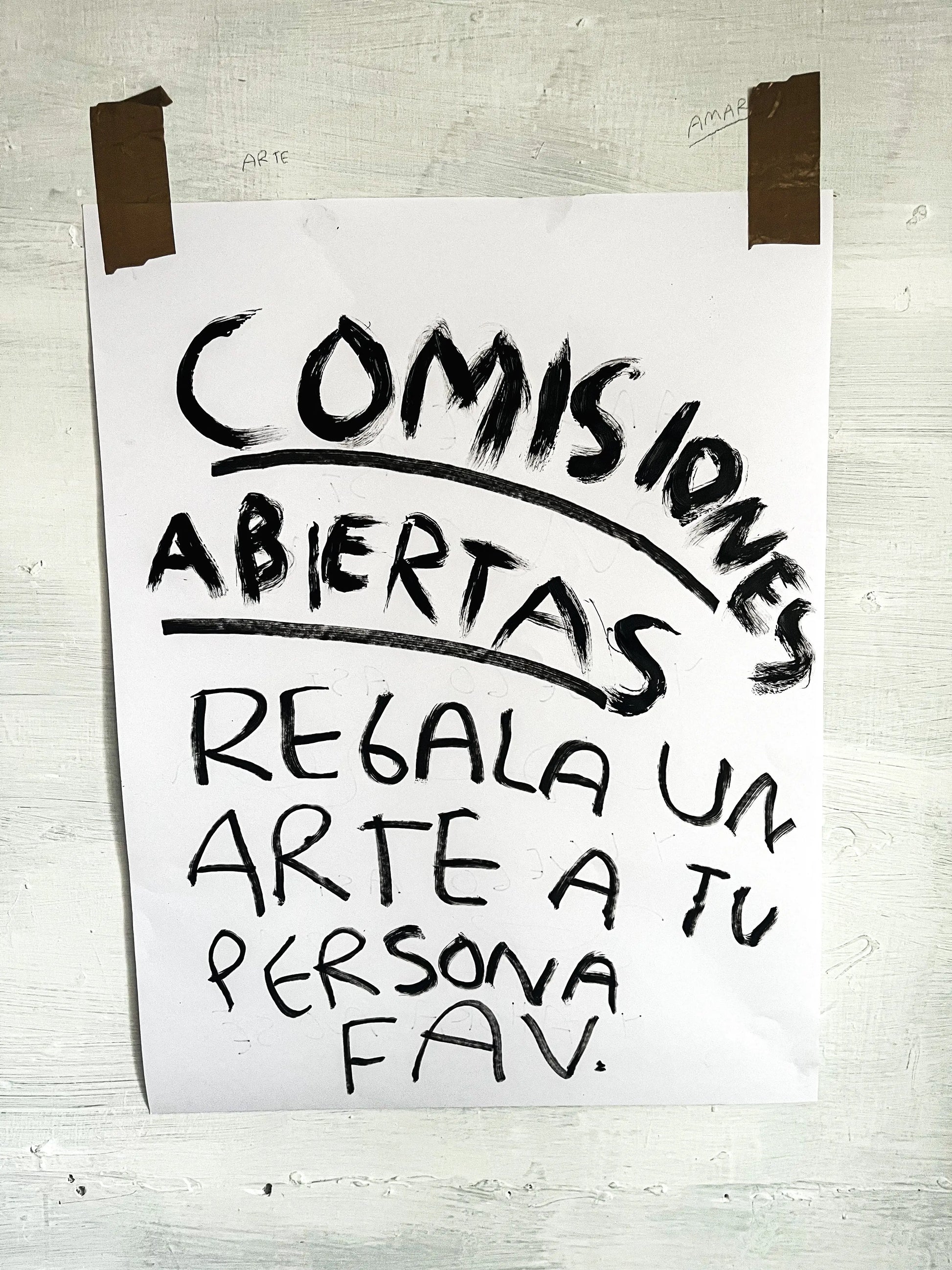 Dibujo personalizado tamaño TABLOIDE (físico) Torna Gris - Artista Mexicano