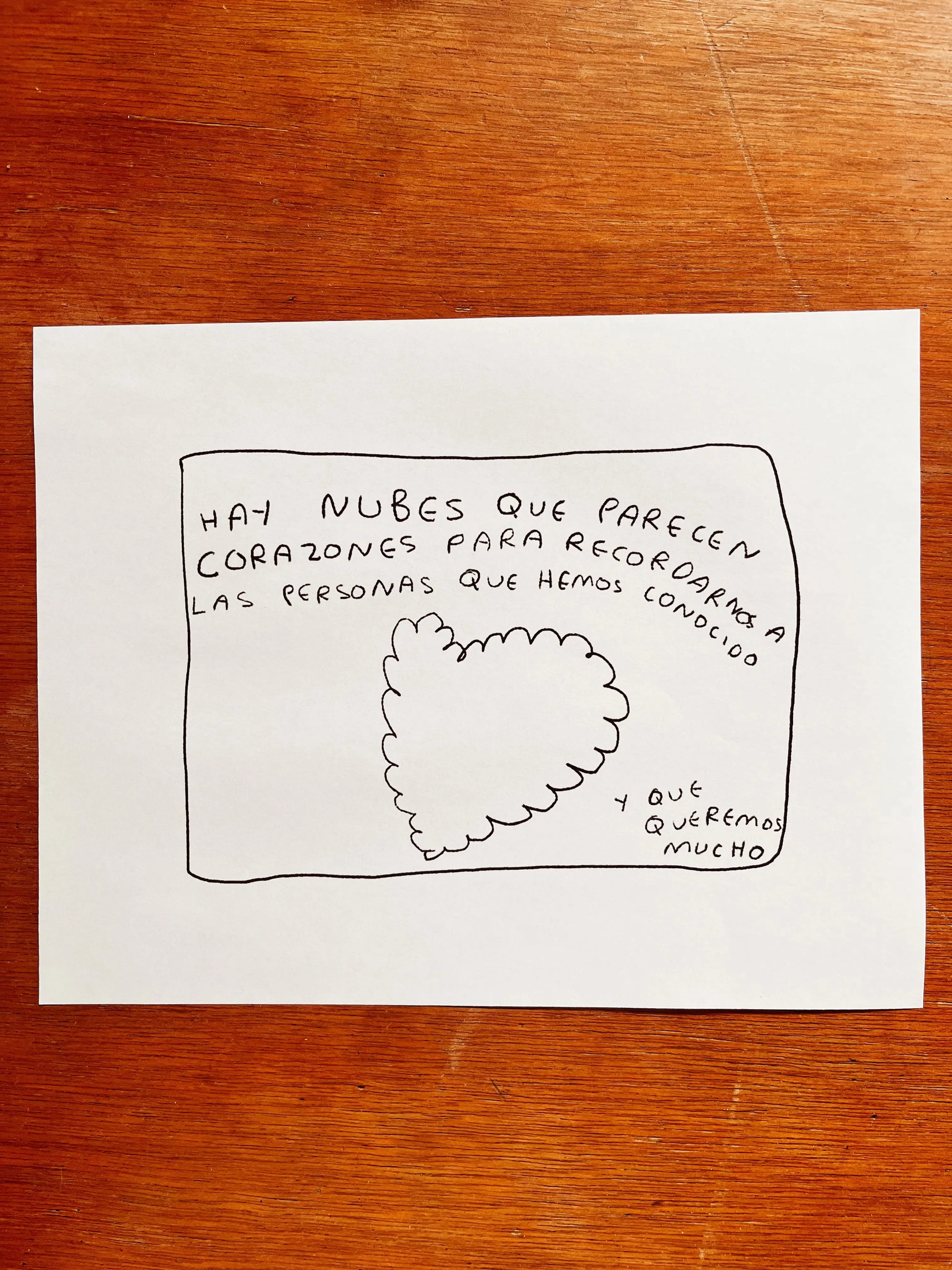 El libro para colorear nubes (imprime en casa) Torna Gris - Artista Mexicano