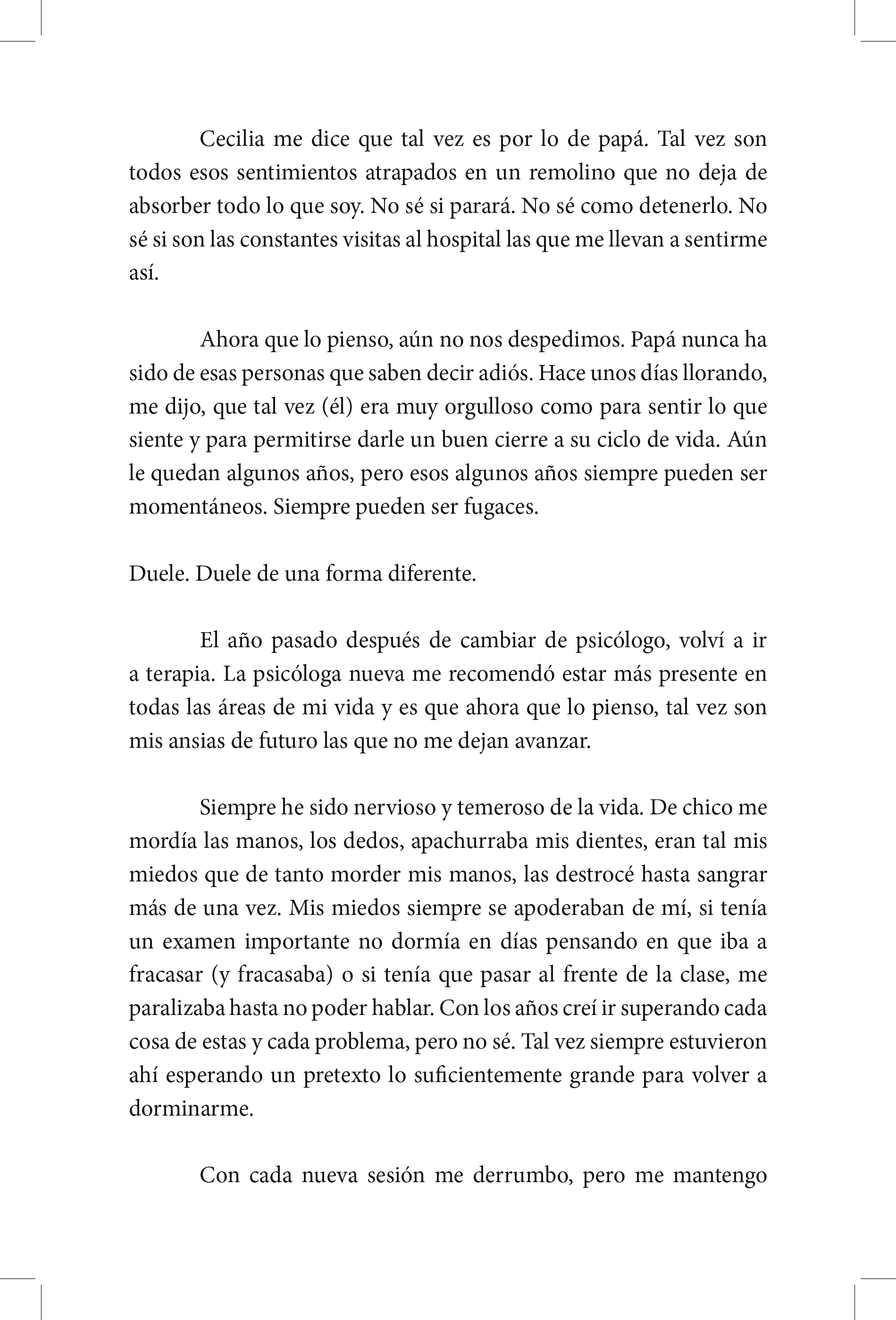 pagina del libro se te olvido decirme como dejarte de querer texto original extraido del libro original