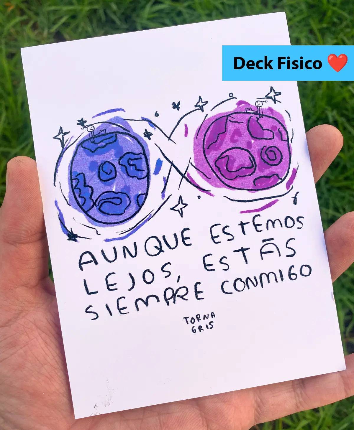 Postales para regalar (Fisico) Torna Gris - Artista Mexicano