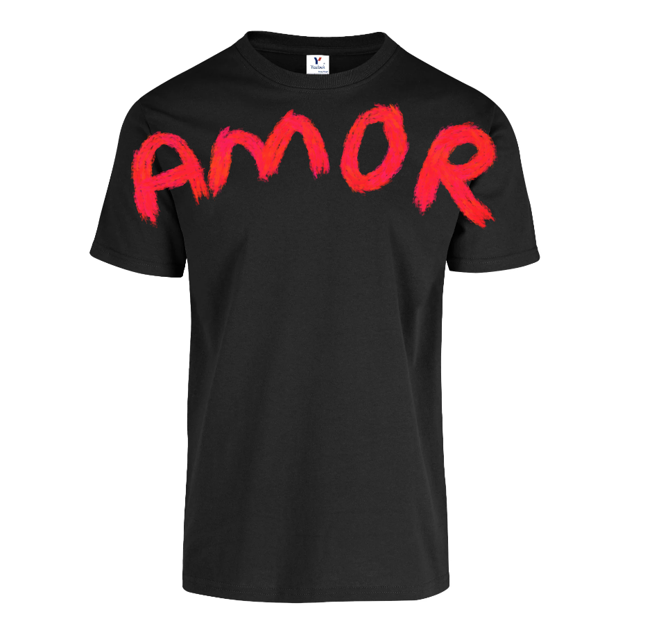 Playera AMOR — Torna Gris