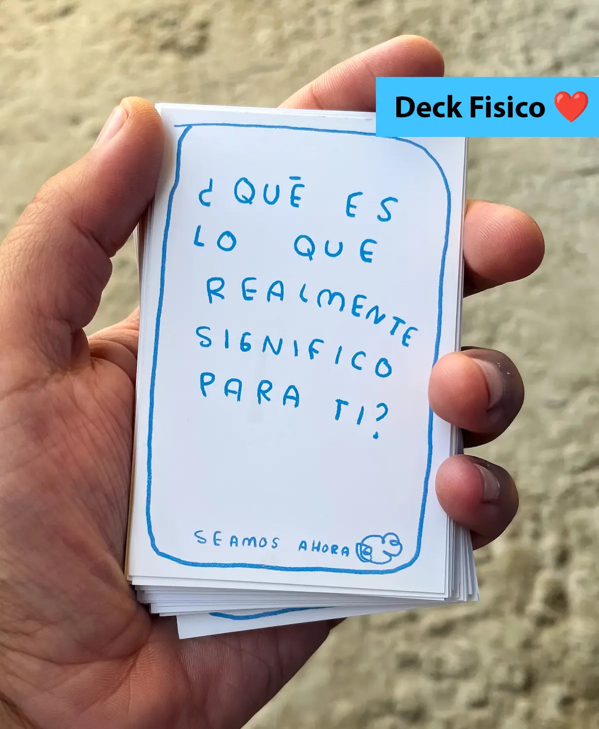 Seamos nuestro ahora Clasico (Fisico) - Torna Gris - Artista Mexicano