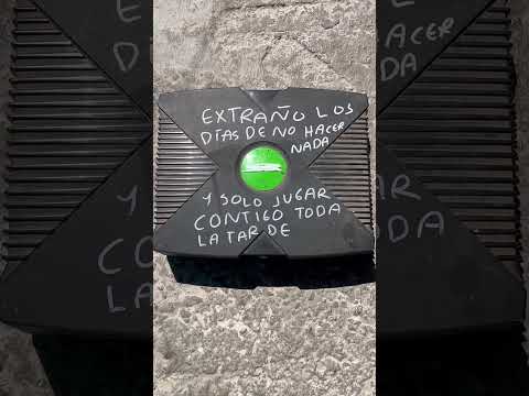 Extraño los días de no hacer nada y solo jugar contigo toda la tarde #xbox #contigo #recuerdos