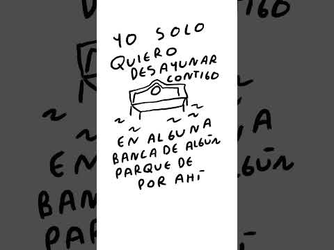 Yo solo quiero desayunar contigo en algún parque de por ahí #desayuno #parque #cita