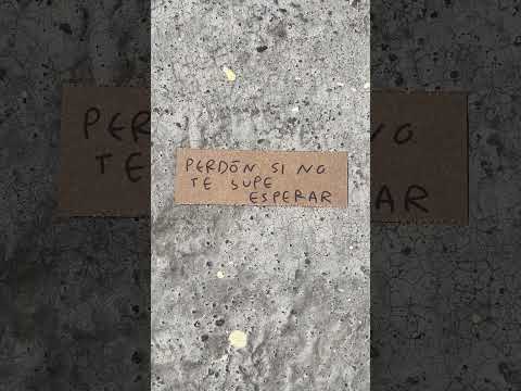 Perdón si no te supe esperar, ojalá pronto volver a vernos #perdon #esperarte #verte