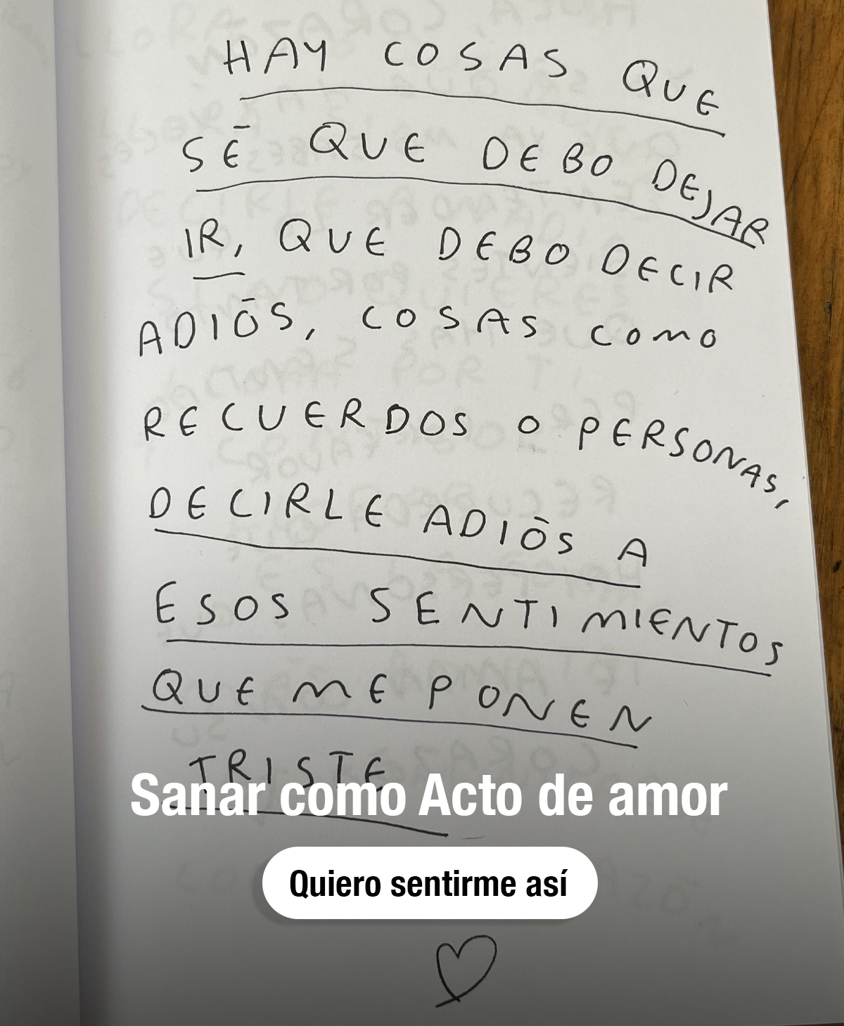 Sanar como Acto de Amor