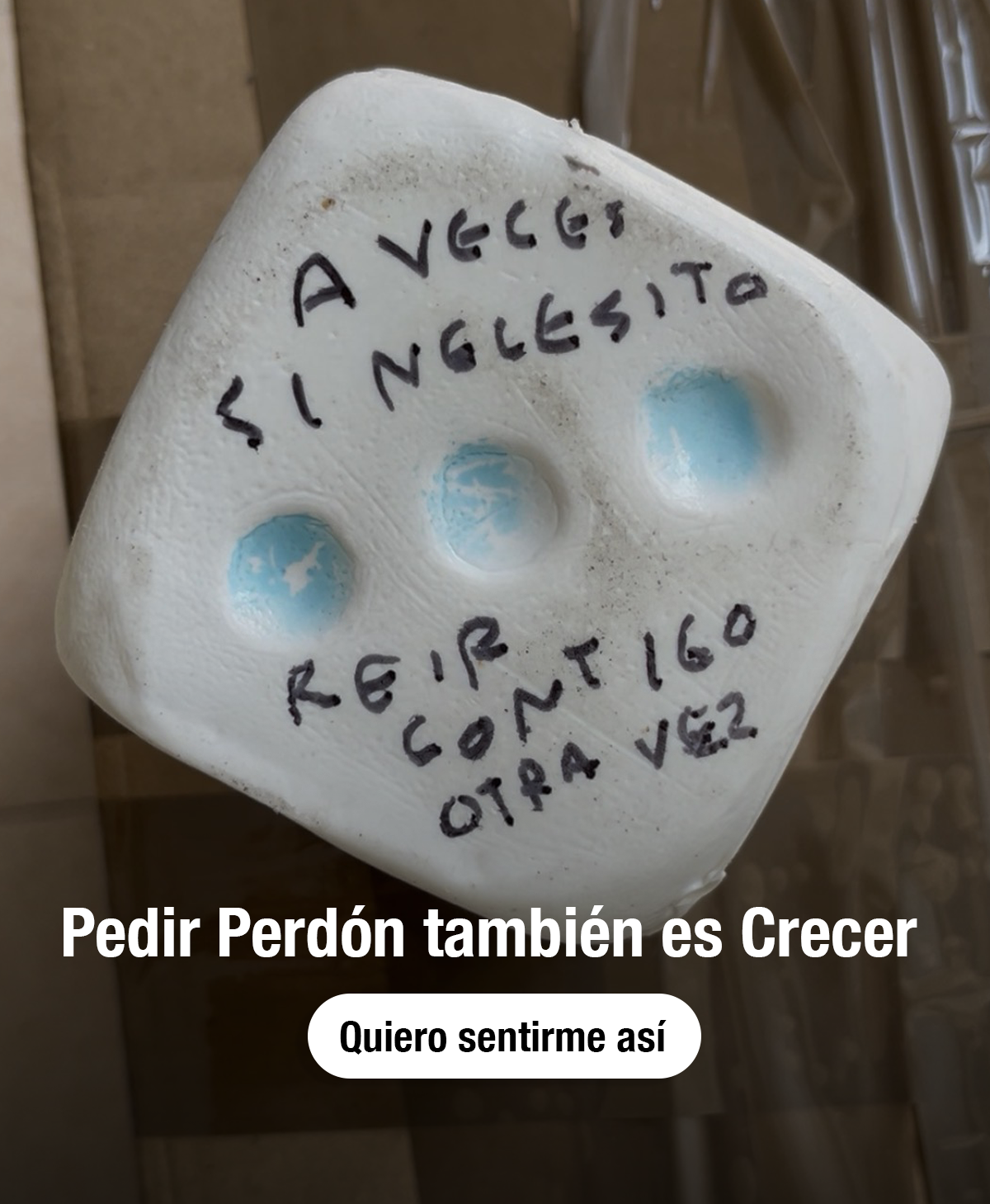Pedir perdón también es crecer