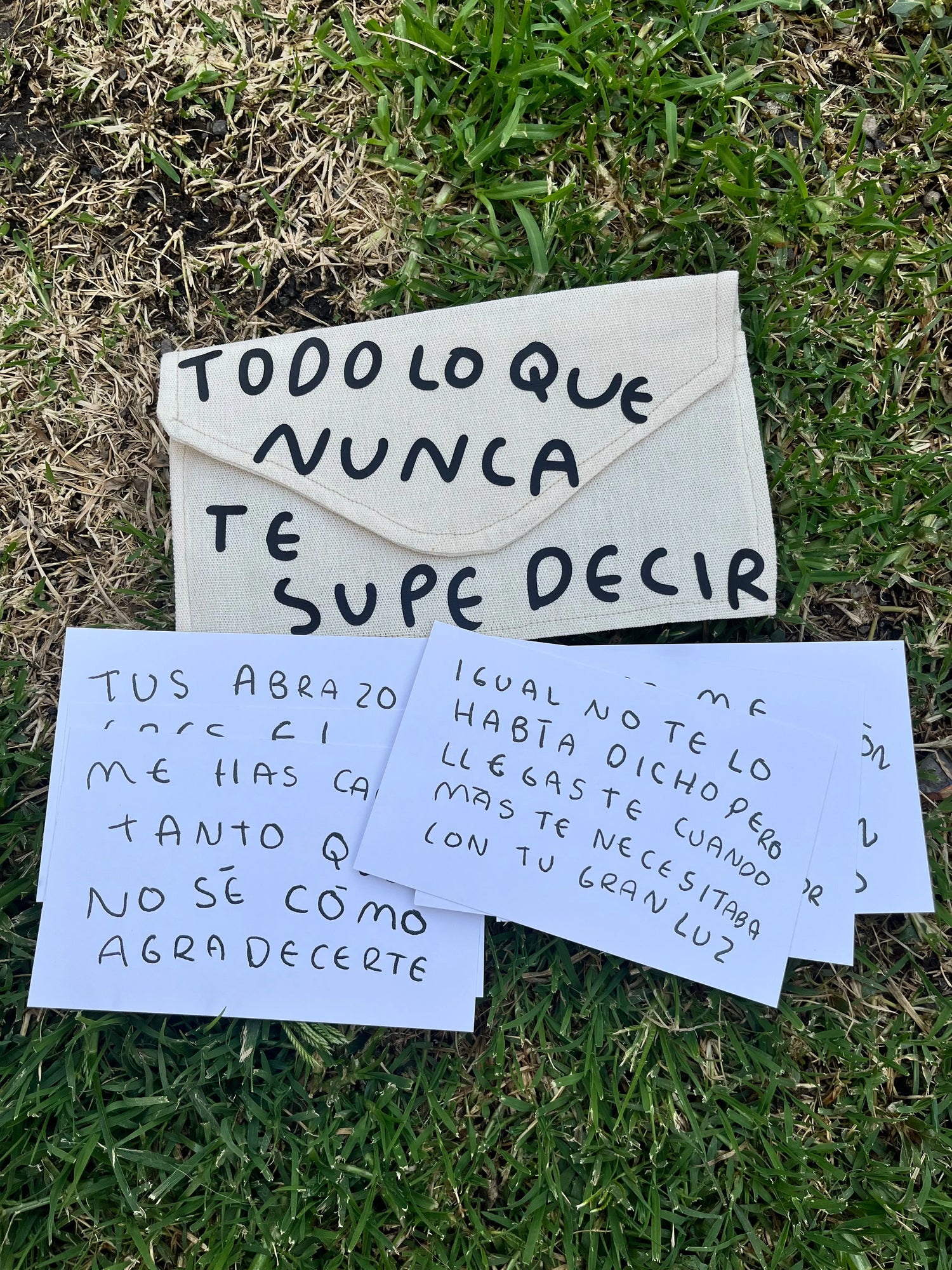 Arte hecho cartas Torna Gris - Artista Mexicano