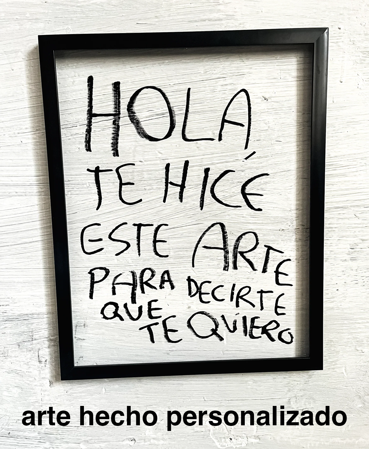 Arte hecho para dedicar