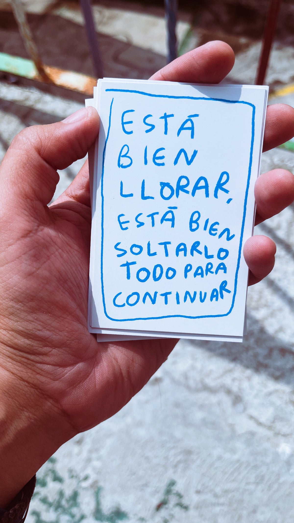 Para cuando me necesites contigo | Cartas de apoyo emocional