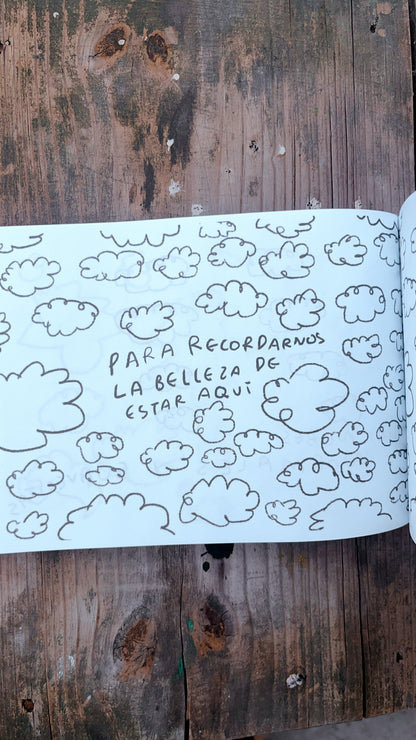 El libro para colorear el cielo | Libro para Colorear, Sanar y sentir - Torna Gris - Artista Mexicano