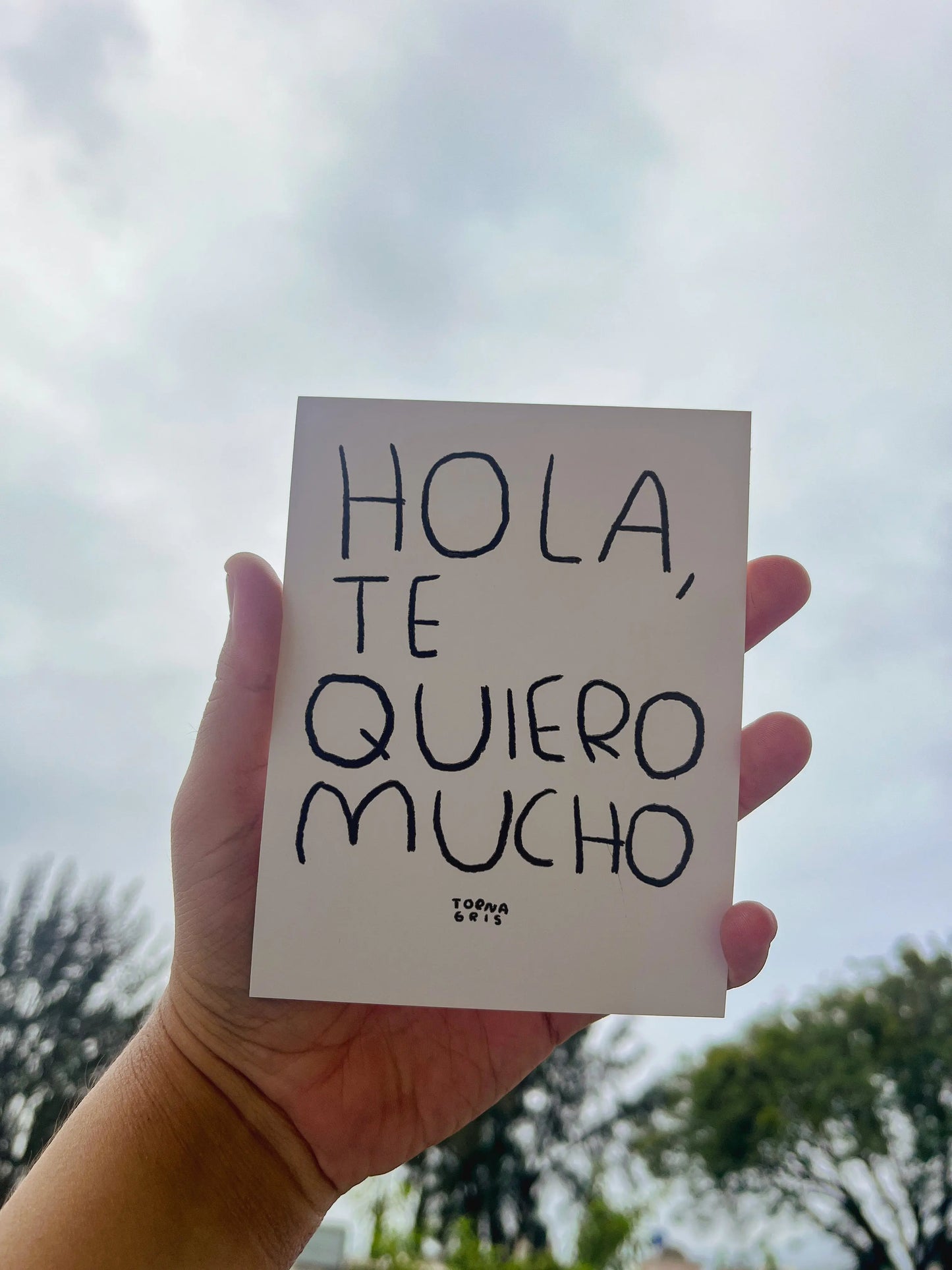 Postales para regalar (Fisico) Torna Gris - Artista Mexicano