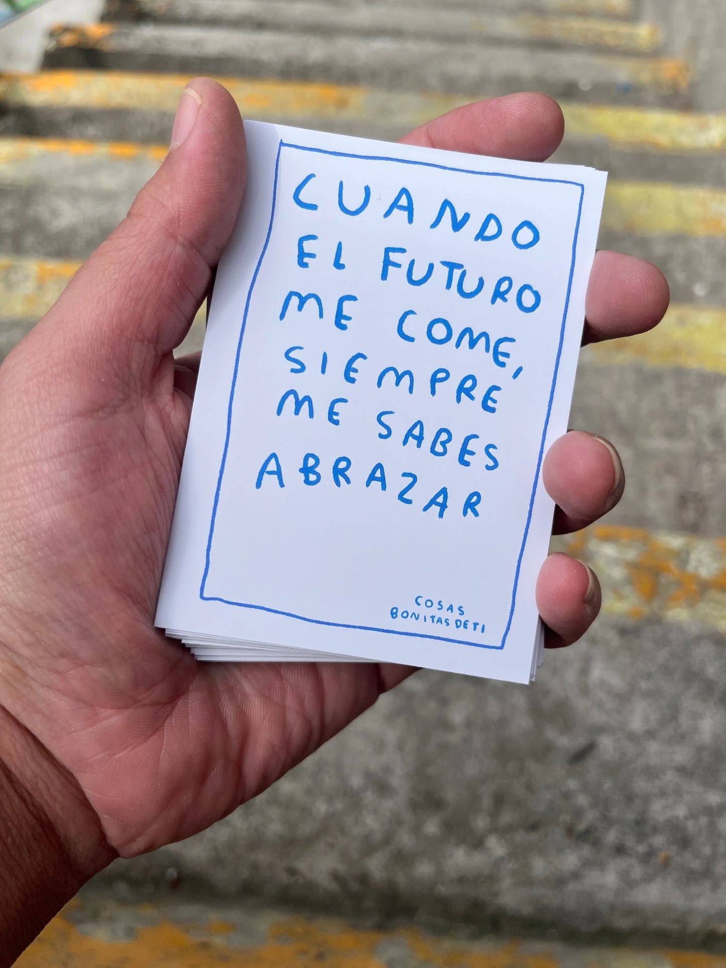 Todas las cosas bonitas de ti (Fisico) Torna Gris - Artista Mexicano