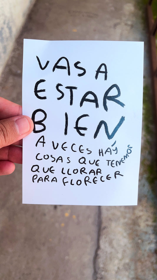 Postal Vas a Estar Bien – Tornagris