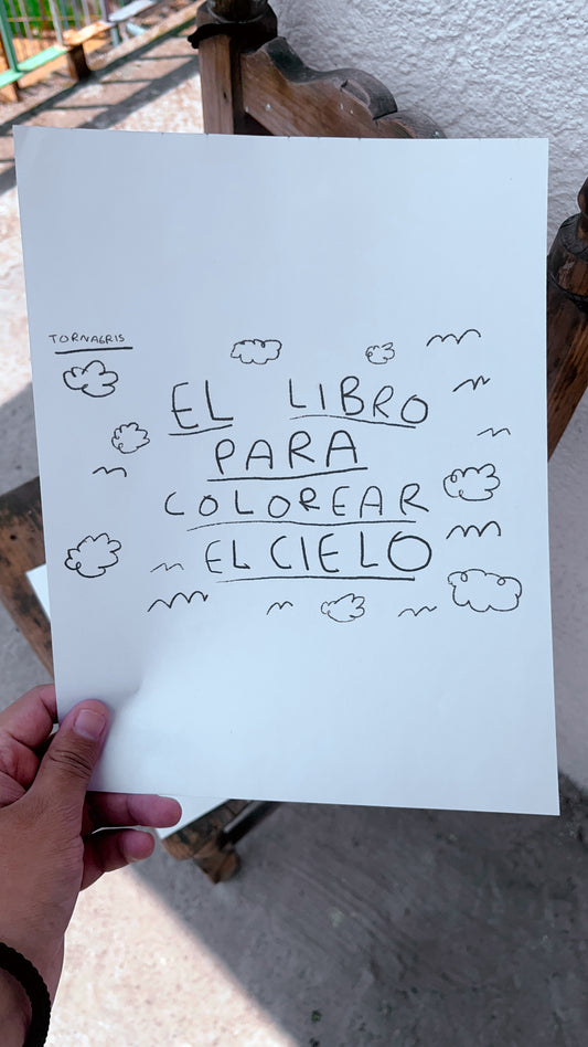 El libro para colorear el cielo (PDF imprimible) | Libro para Colorear, Sanar y sentir