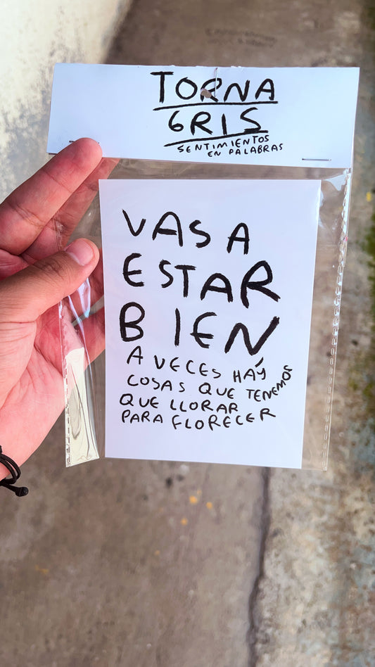 Postal Vas a Estar Bien – Tornagris