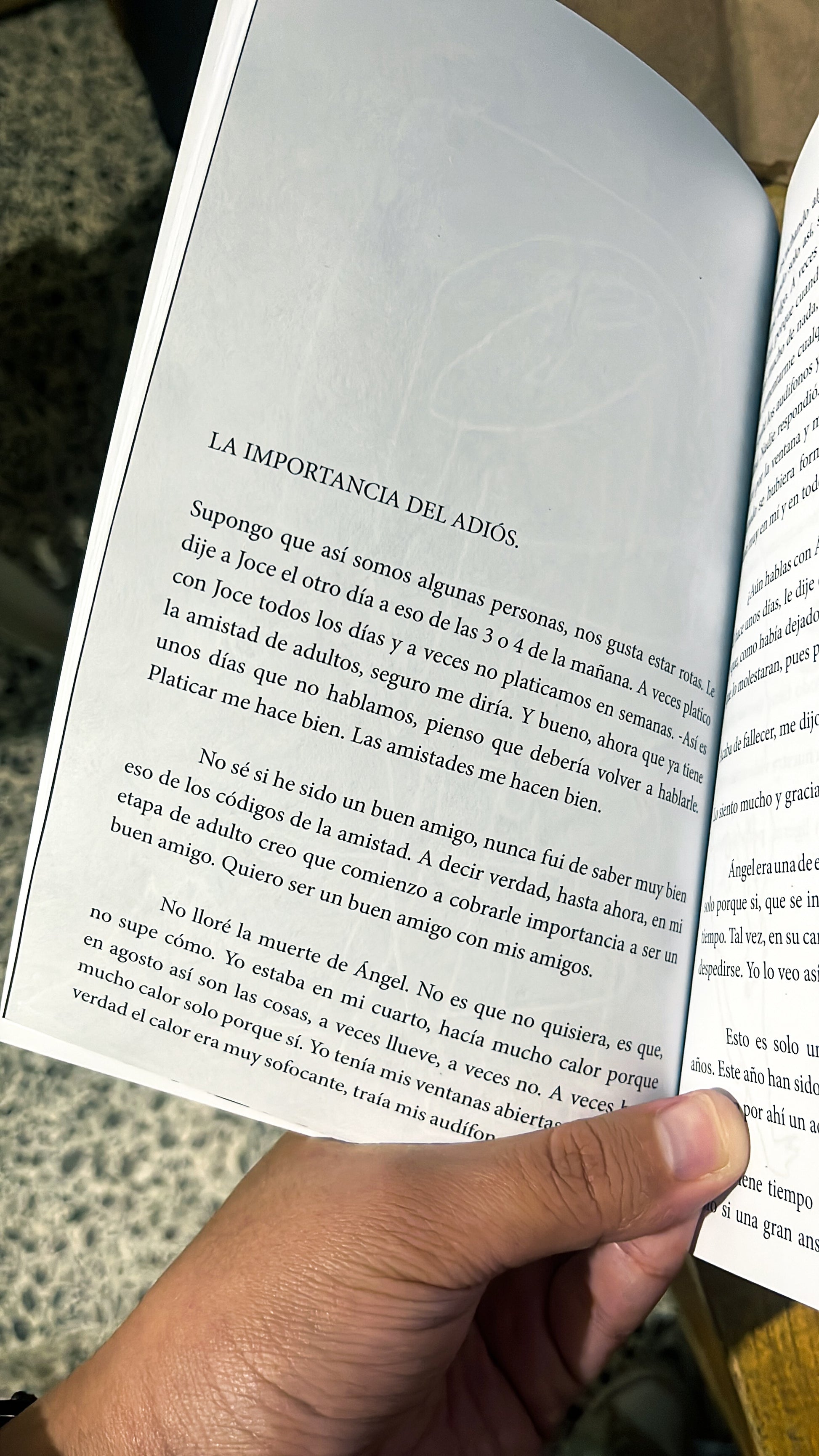 Se te olvido decirme como dejarte de querer (Fisico)