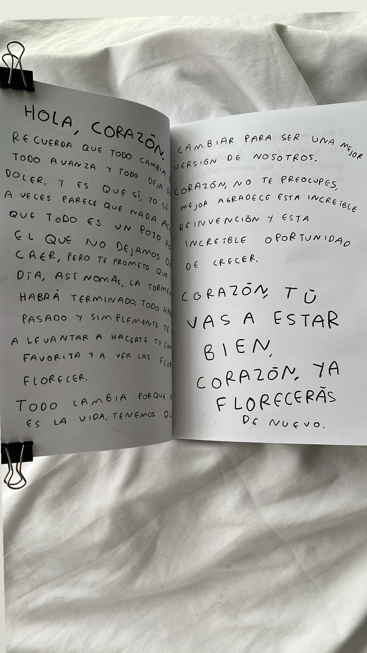 Hola, corazon. Diario para entender tus sentimientos (FISICO)