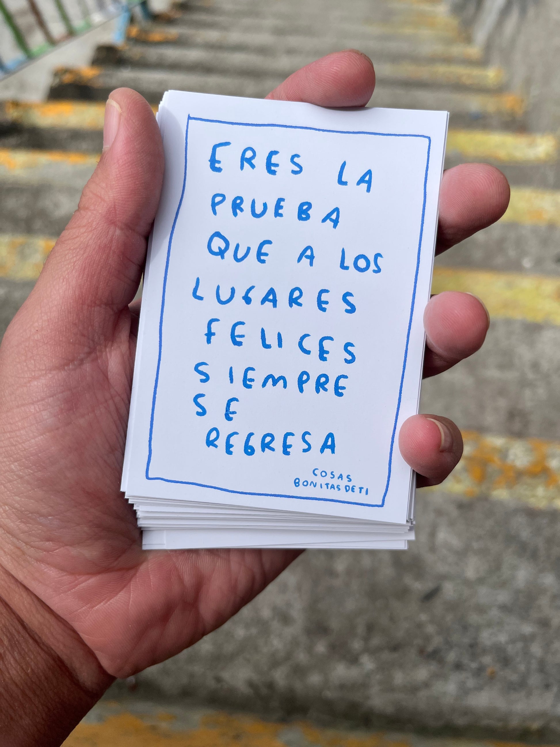 Todas las cosas bonitas de ti (Fisico)