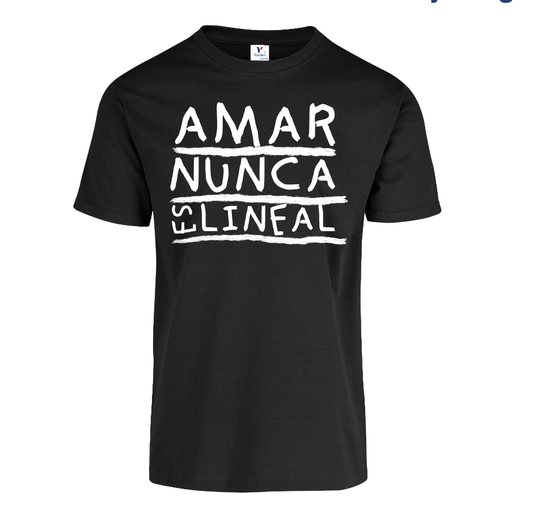 Amar Nunca es Lineal Negro — Torna Gris