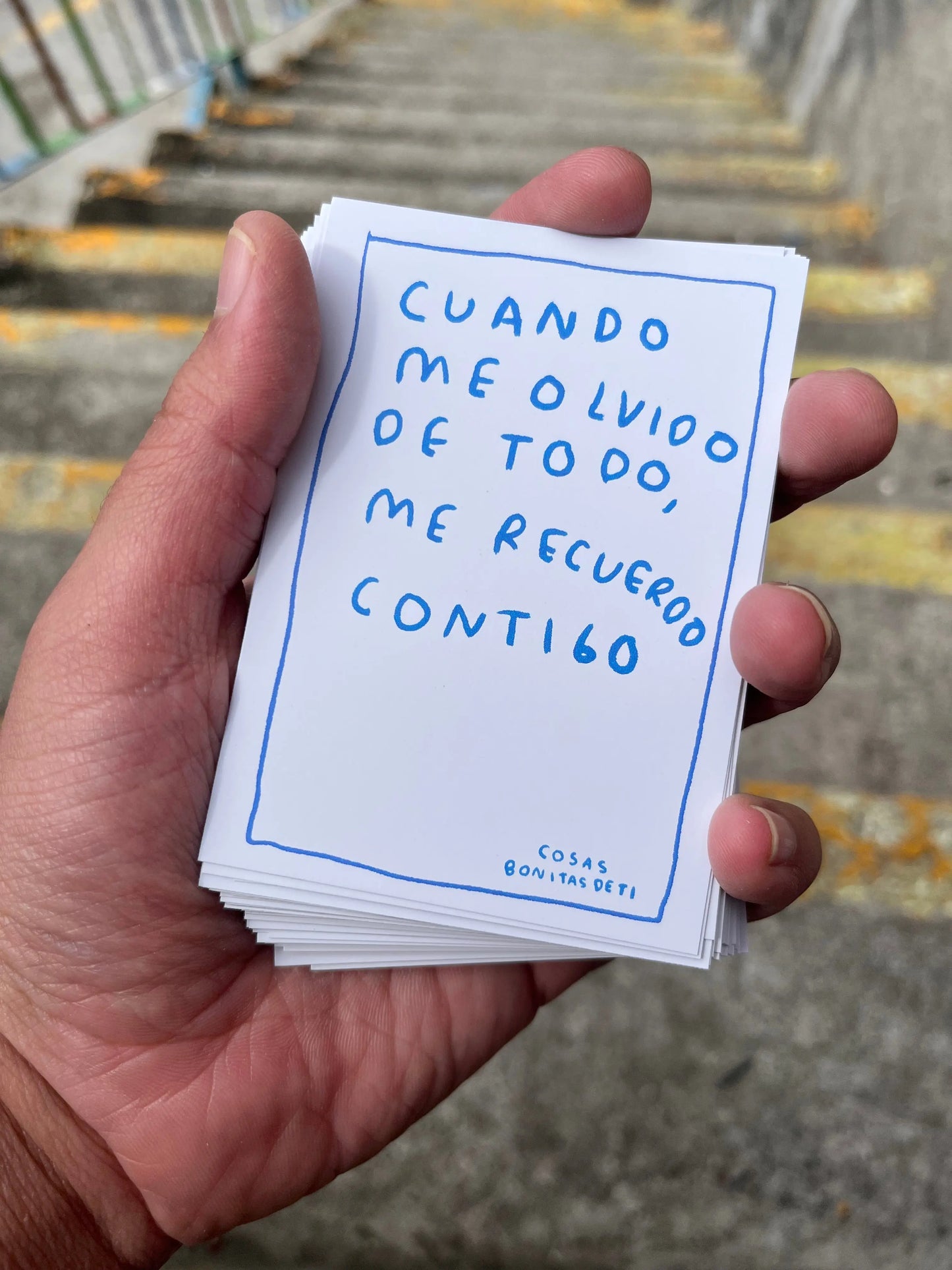 Todas las cosas bonitas de ti (Fisico) Torna Gris - Artista Mexicano