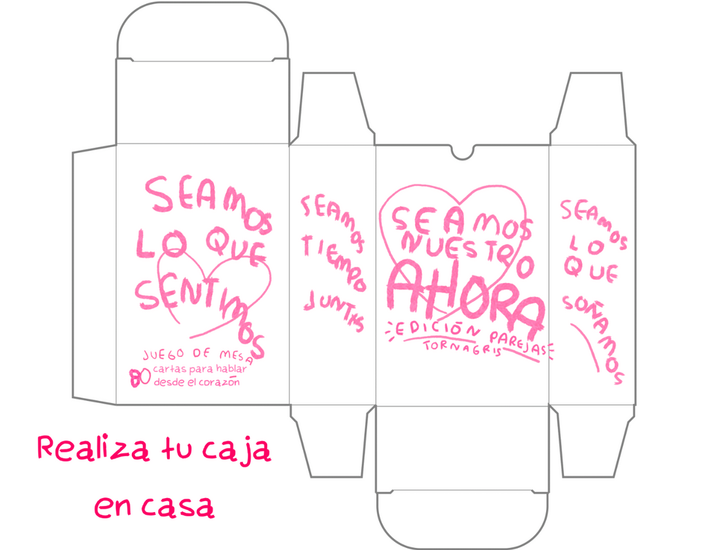 Seamos nuestro ahora Parejas 2da edicion (imprime en casa) - Torna Gris - Artista Mexicano