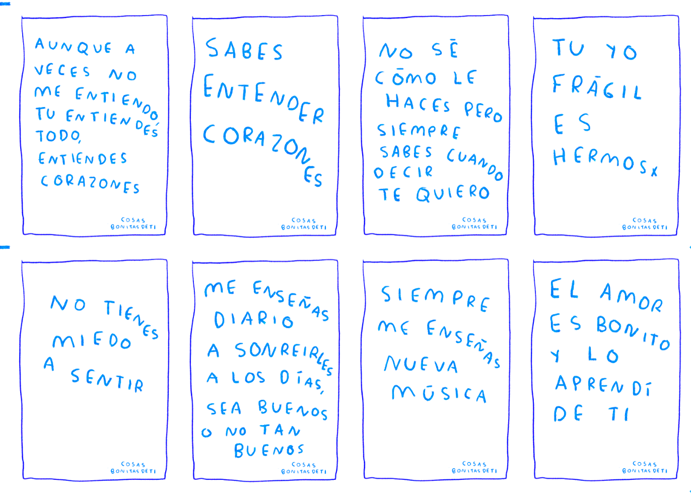 Todas las cosas bonitas de ti (PDF Digital)