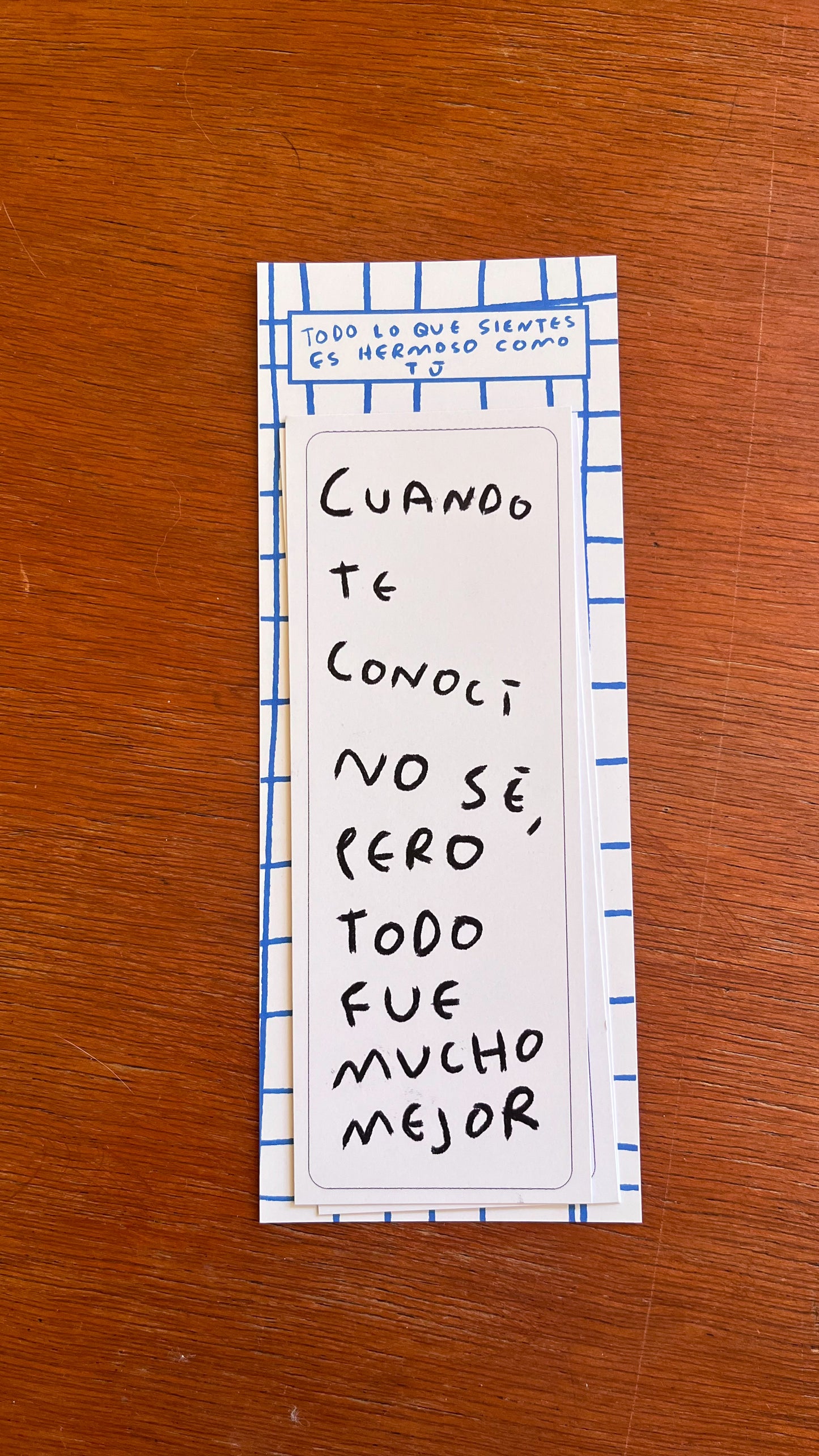 Set de 4 separadores de lectura