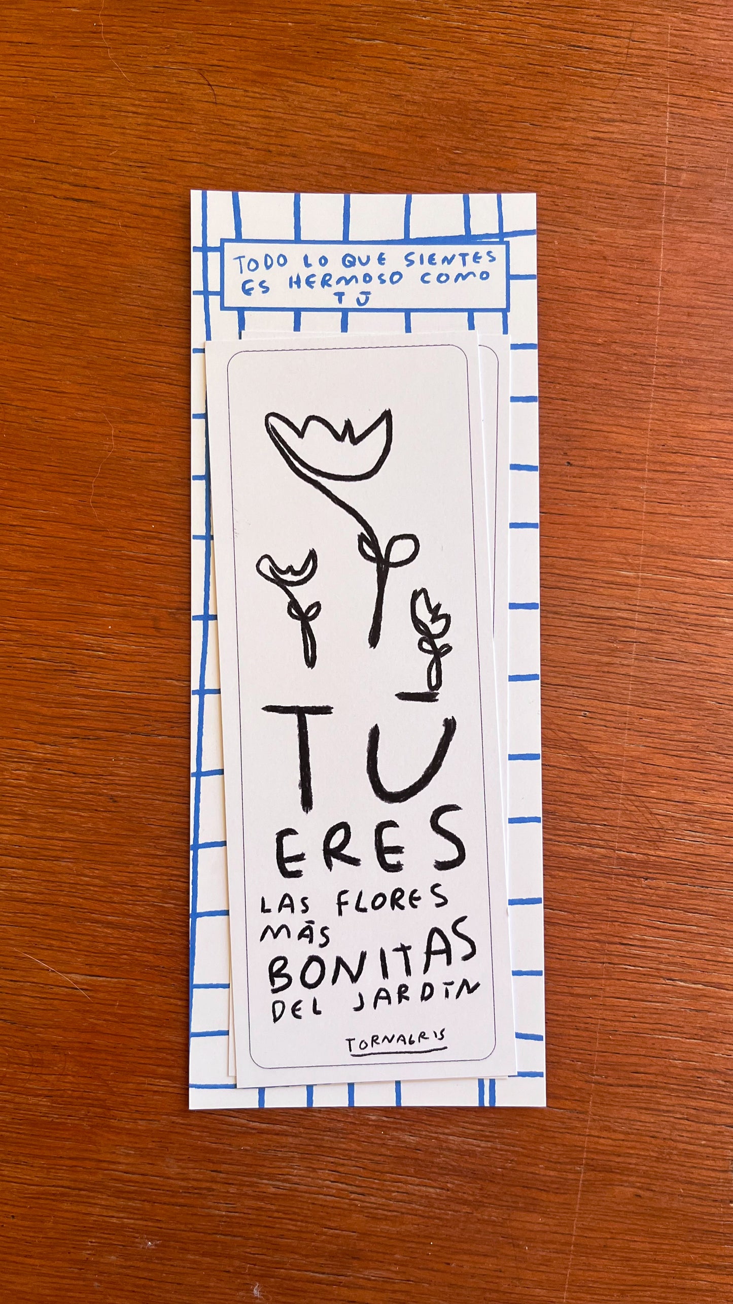 Set de 4 separadores de lectura