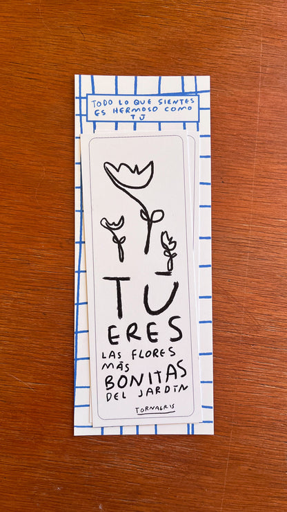 Set de 4 separadores de lectura