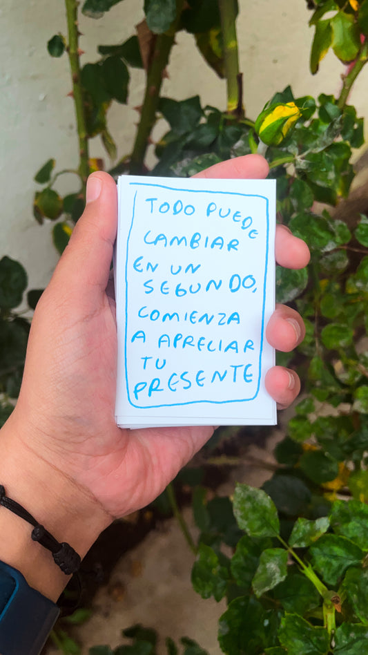 Para cuando me necesites contigo | Cartas de apoyo emocional