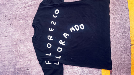 Playera Florezco Llorando — Torna Gris