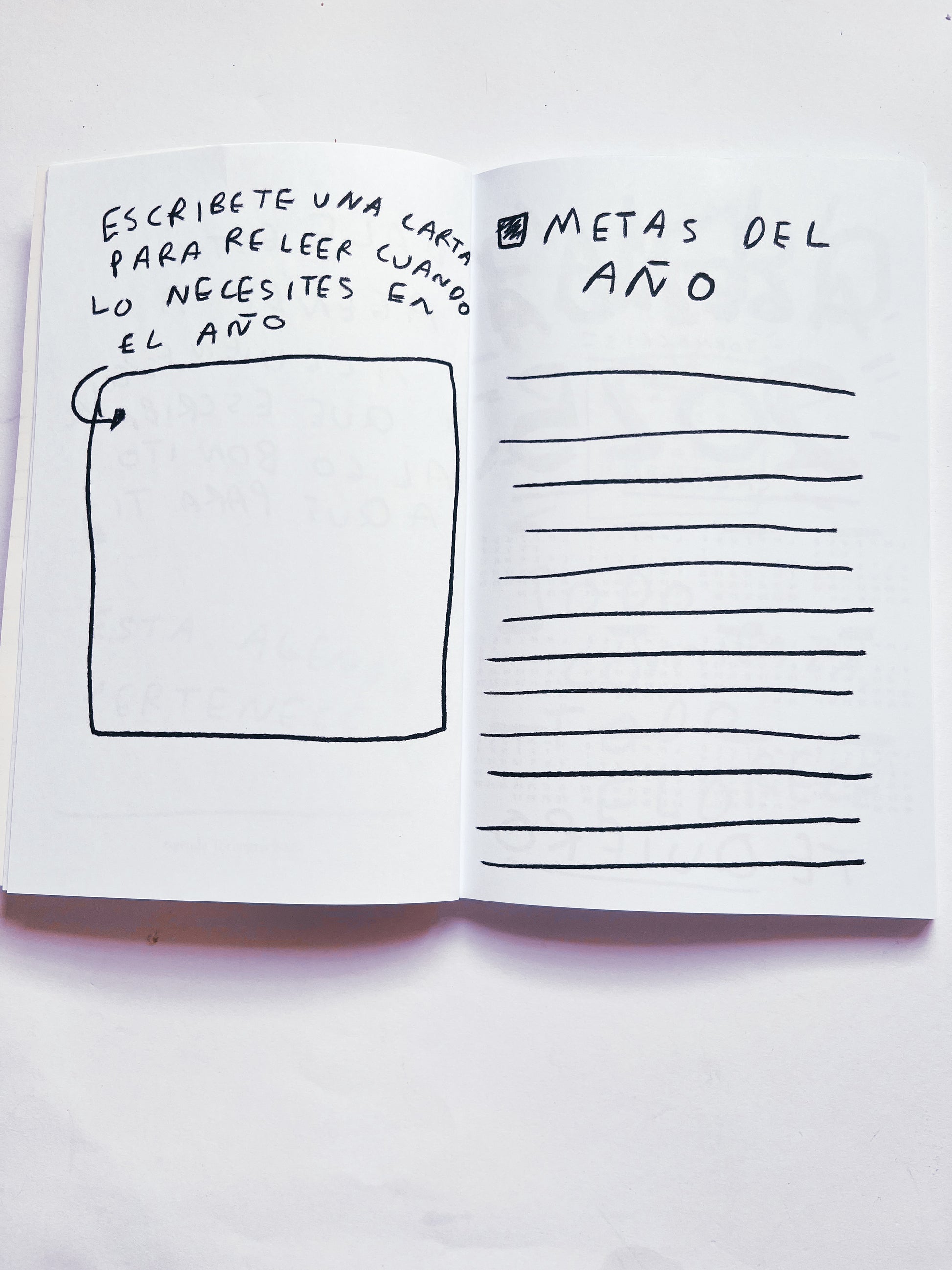 Agenda interminable digital (imprime en casa)