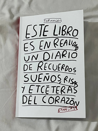Diario para parejas digital (imprime en casa) Torna Gris - Artista Mexicano