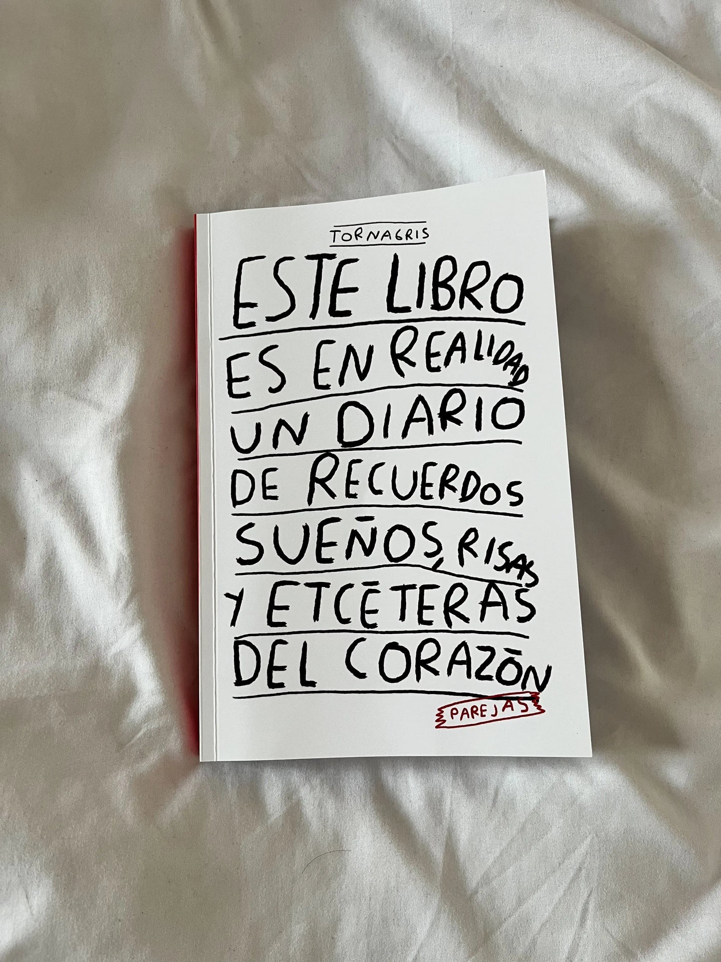 Diario para parejas Torna Gris - Artista Mexicano