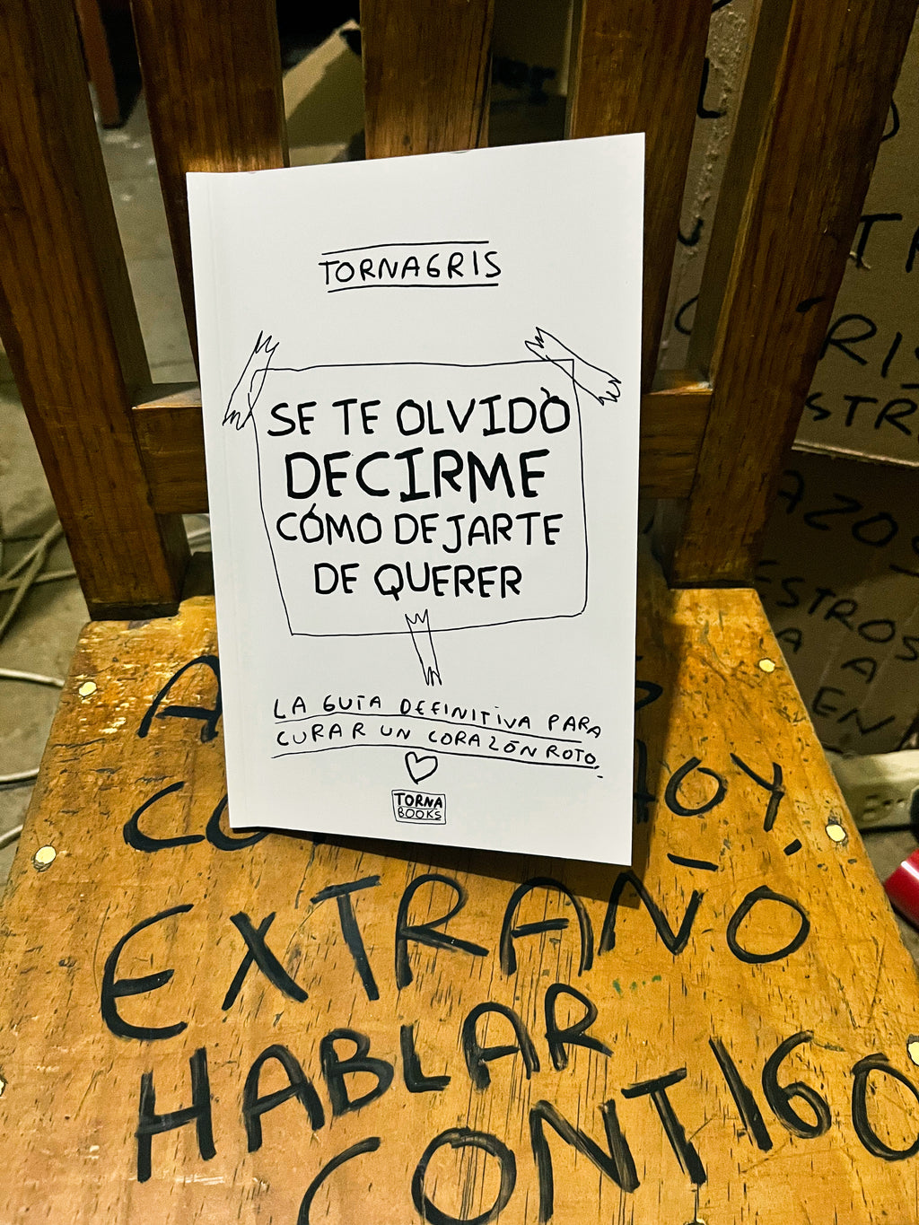 Se te olvido decirme como dejarte de querer (Fisico)