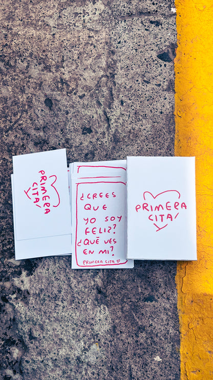 Primera Cita | Juego de Mesa — 70 Preguntas para Conocerse y Romper el Hielo